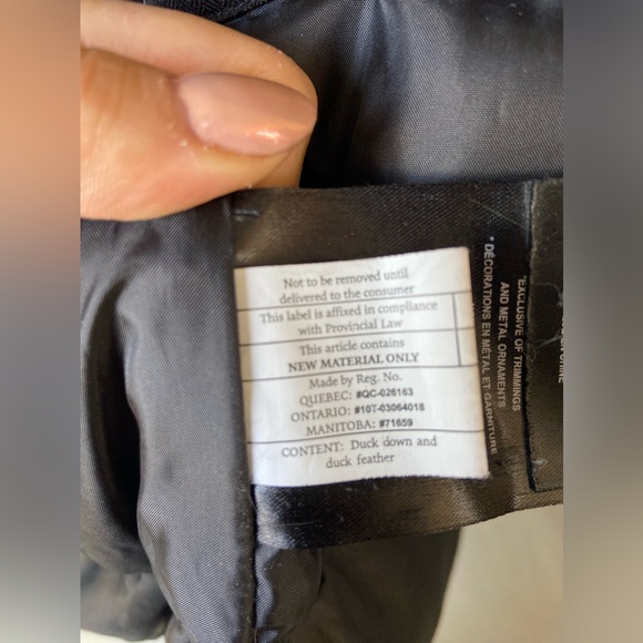 Toboggan black down jacket - Picture 9 of 12